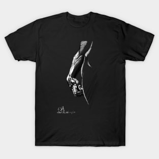 Michelangelo David (Hand detail) by CSA T-Shirt